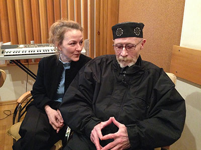 В.Проскурин и М.Величкина после записи