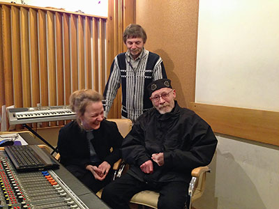 В студии Кварта-мьюзик