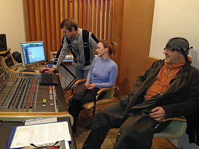 М.Суханов и Букворечники в студии