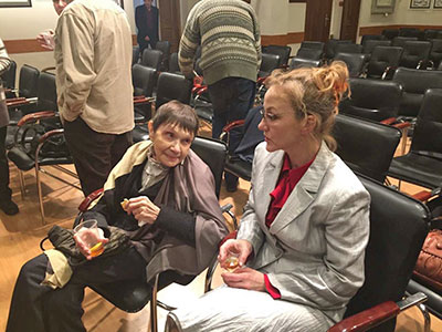 И.П.Уварова-Даниэль и М.Величкина